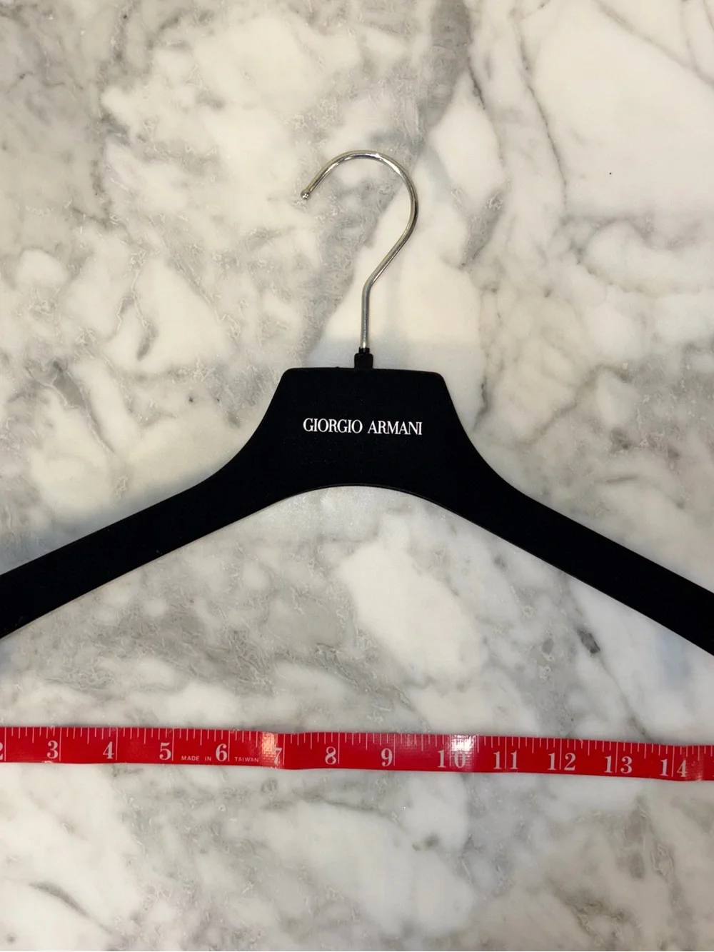 Authentic GIORGIO ARMANI Black Velvet Luxury Hanger